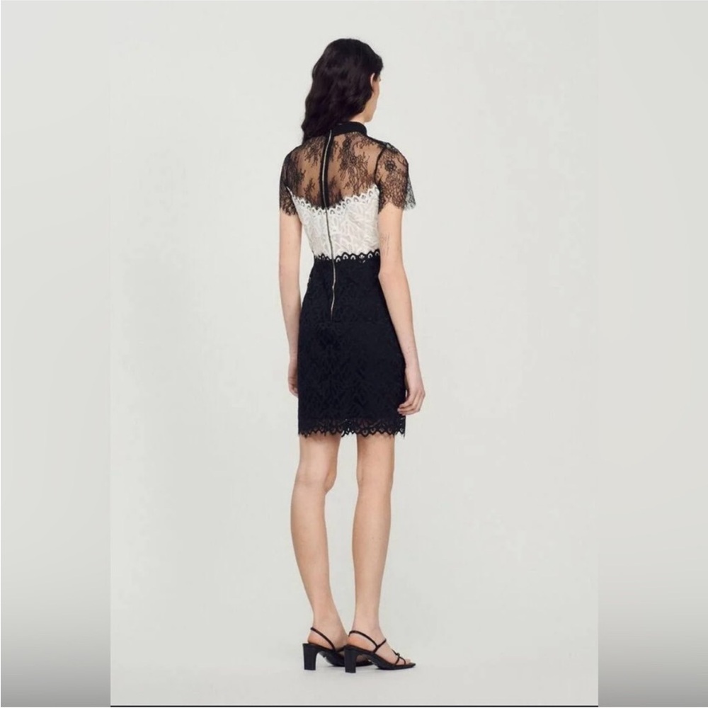 Sandro Guipure Dress - Picture 3 of 14